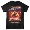 David Gilmour - Live At Pompeii - Front Print Adult Solid T-Shirt - Black