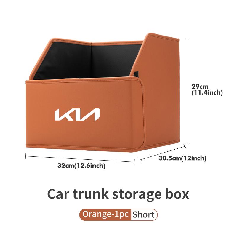 AABIU1 Car Trunk Storage Bag Organizer Sundries Stowing Tidying Box For KIA Stinger Optima Cerato Soul Venga Forte Spectra Sedona