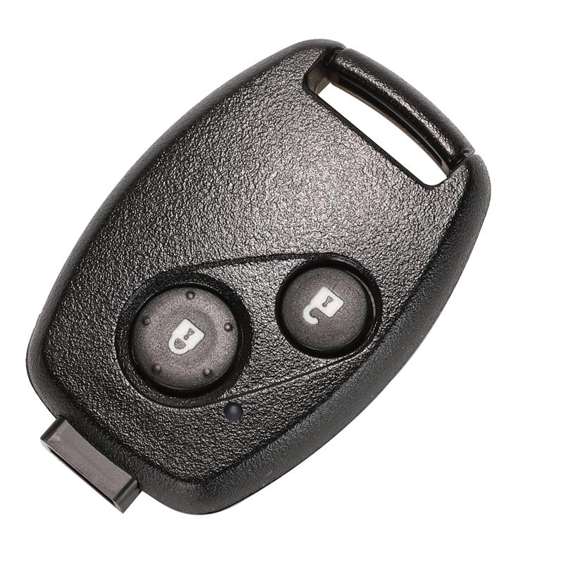 Jingyuqin With Rubber Pad Car Key Remote Fob Cover For Honda Accord CRV Pilot Civic 2003 2007 2008 2009 2010 2011 2012 2013