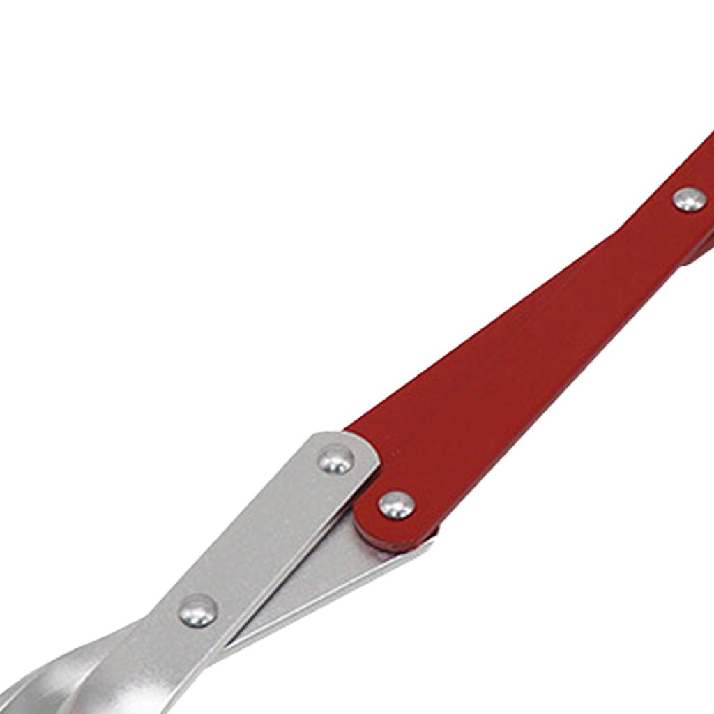 Щипцы для дров Алюминиевые с длинной ручкой Щипцы для костра Захват для угля для кухни, улицы, кемпинга, барбекю