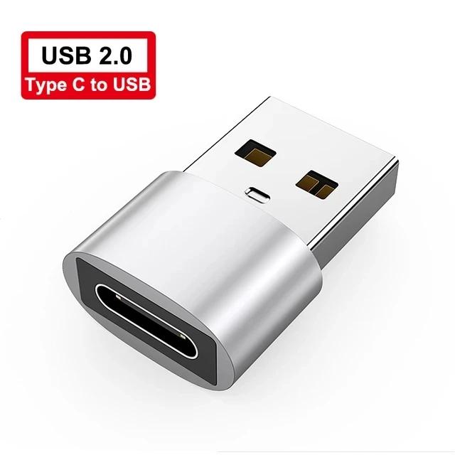 Адаптер USB 3.0 - Type C LED OTG - USB C USB-A - Micro USB Type-C Female Connector для адаптеров HUAWEI Samsung Xiaomi POCO