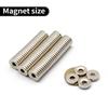 15x3-5мм Суперсильный Неодимовый Магнит N35 NdfeB Постоянный Магнит иманы Круглый с Отверстиями Мощные Магниты Магнит на Холодильник