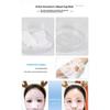 Collagen Transparent Facial Mask Dissolvable Absorbable Facial Mask Light-grain Smooth Full-face Anti-wrinkle Compact Lacquer Split