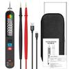 Ручной мультиметр 2 в 1, ручка для электрических испытаний, цифровой мультиметр на 6000 отсчетов, ручка для проверки на утечку