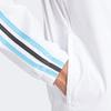 Adidas Sport Performance Argentina Team Three-Stripe Colorblock Long Sleeve Hooded Jacket Men Outerwear White IU2138