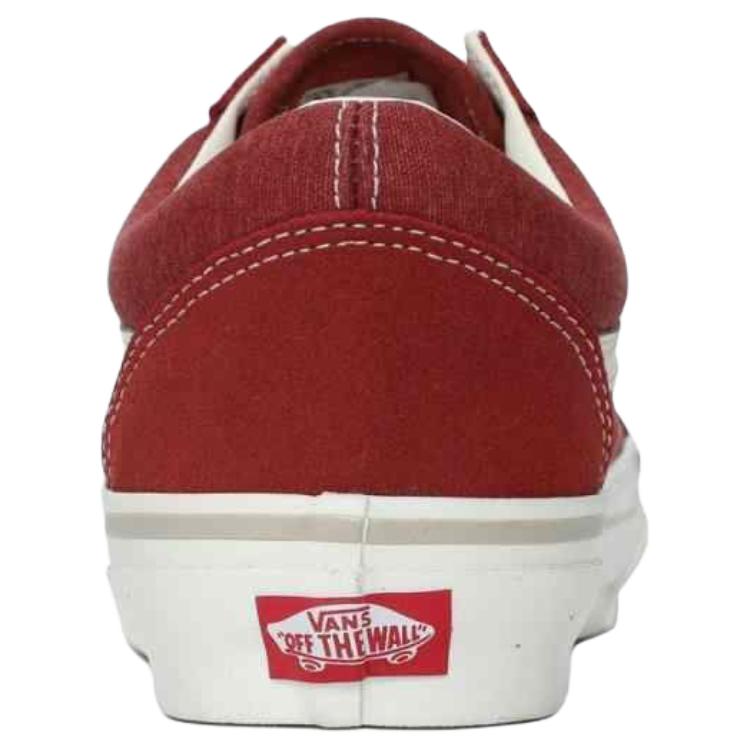 Vans Old Skool Comfortable Soft Durable Low-Top Skate Shoes Unisex Sneaker Red VN000CY2DKR