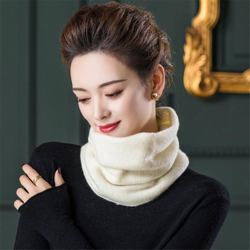 Mask Magic Scarf Windproof Neck Balaclava Neck Warmer Face Cover Collar Scarves Knitted Scarf