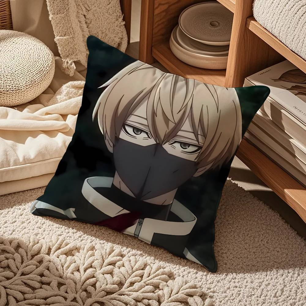 T-Tougen A-Anki Аниме Наволочка Комфорт Диван-кровать Шелковистая Элегантная Невидимая молния На заказ Декоративная наволочка