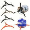 1pc Foldable Gas Tank Bracket, Gas Canister Stand, Camping Stove Tripod Stand, Outdoor Camping Accessories