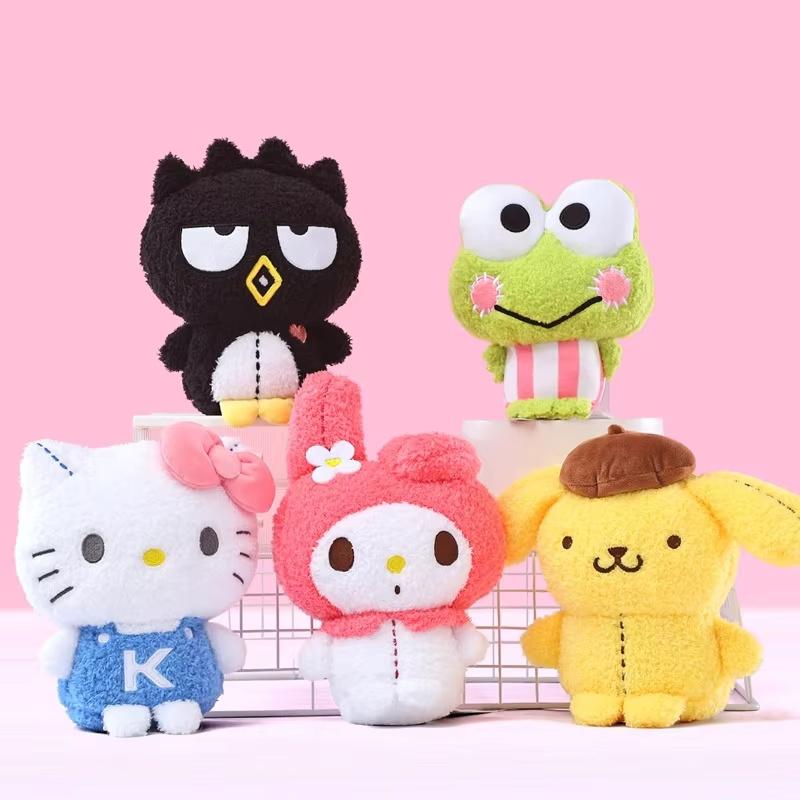 Genuine Sanrio Character Hello Kitty Cinnamorol Plush Toys Soft Stuffed Animals Christmas Birthday Christmas Gifts