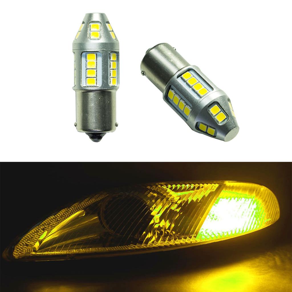 PA 1156 BA15S 30 светодиодов SMD (Золотой, Золотисто-желтый), Набор из 2