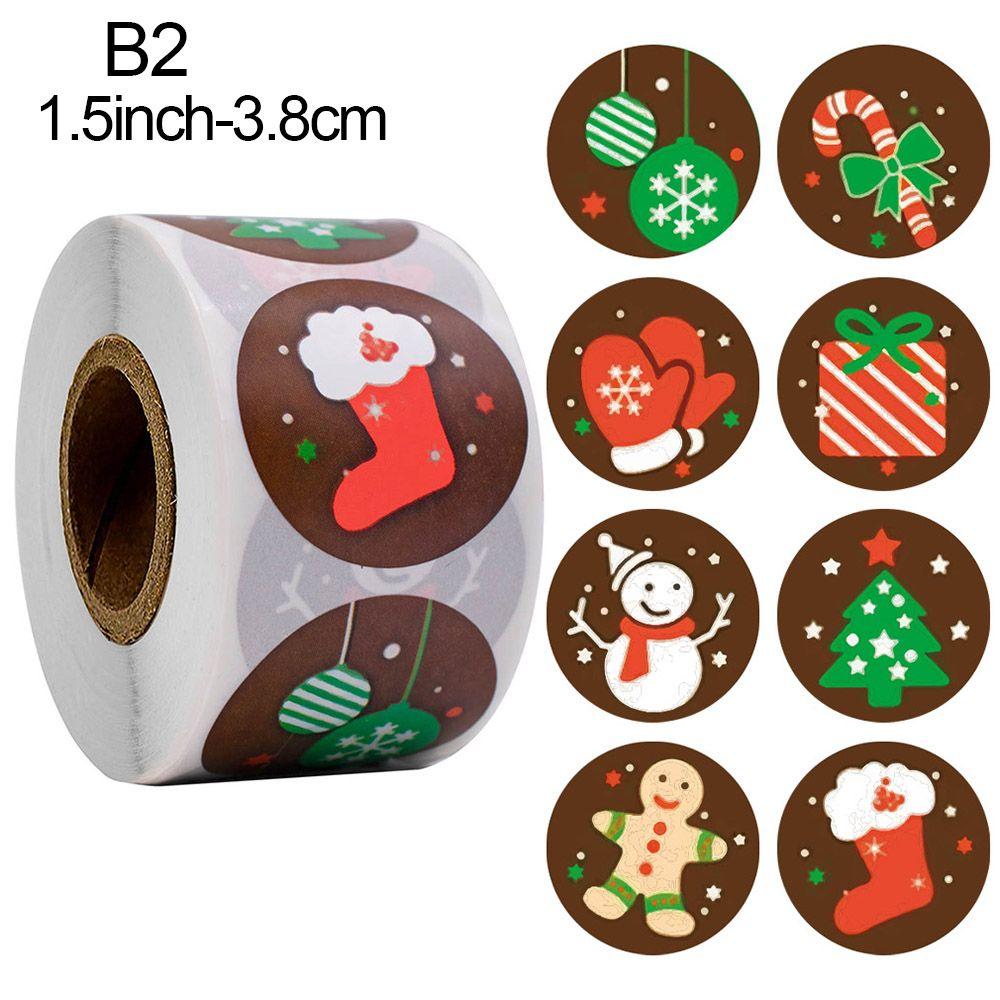 Stickers Baking Sign Envelope Packaging Sticky Note Adhesive Label Christmas Stickers Seal Sticker