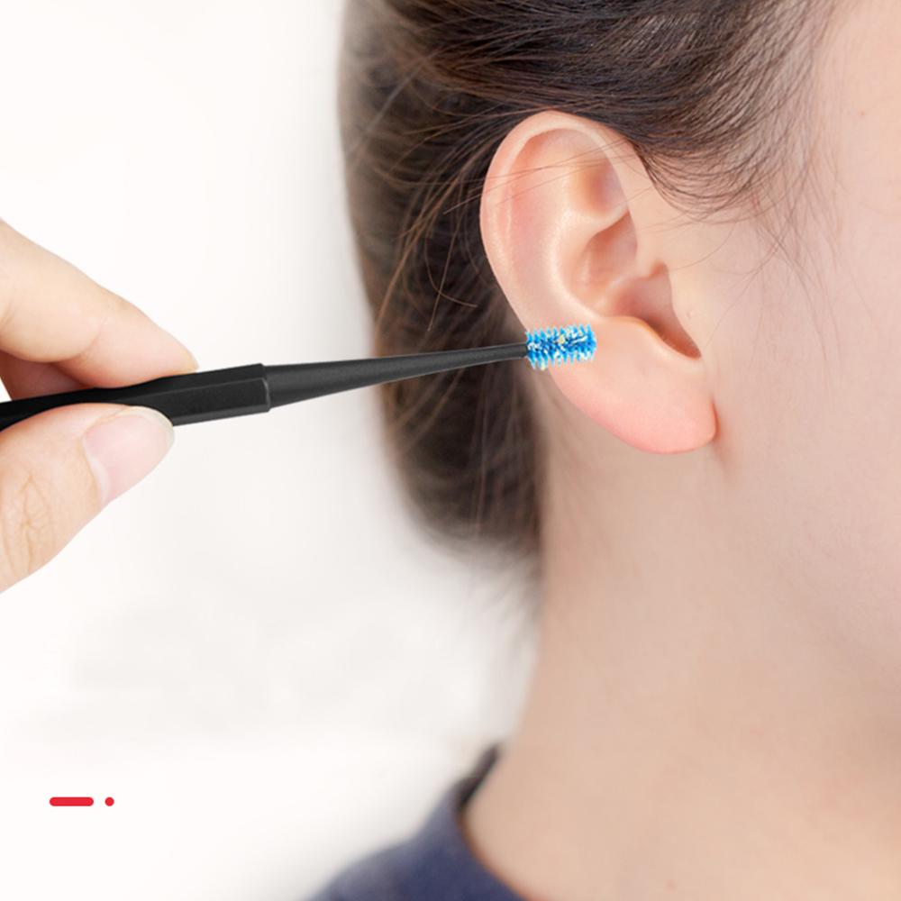 Наборы для чистки ушей из нержавеющей стали, 9 шт./компл., кюретка для удаления воска с ушами, гусиное перо, ушная палочка для ушей