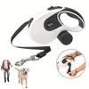8m Retractable Dog Leash Durable Nylon Pet Walking Running Rope Long Automatic Flexible Puppy Dog Leashes Lead With Garbage Box