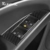 Настоящая наклейка из мягкого углеволокна для Seat Leon 2005 2006 2007 2008 2009 2010 2011 2012 LHD RHD Автомобиль 4-дверная панель кнопок стеклоподъемников