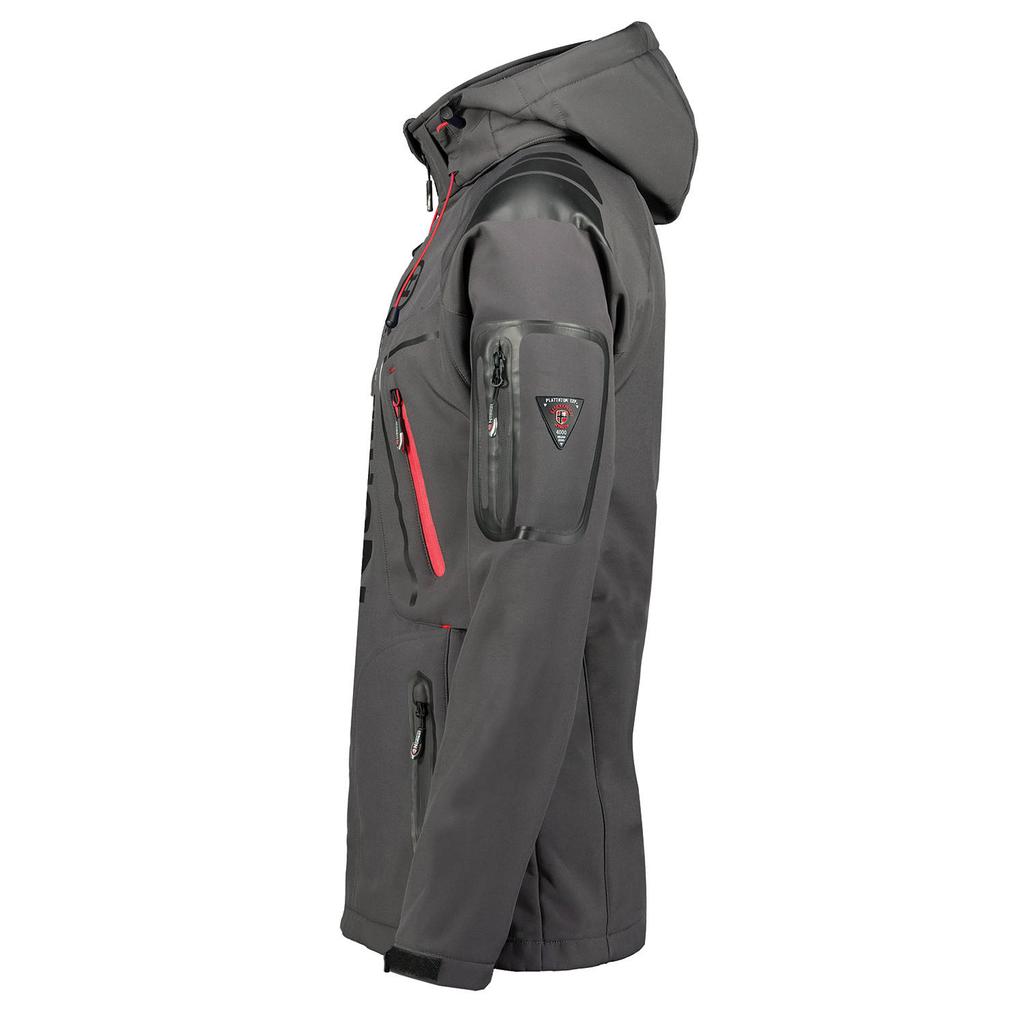 Kurtka softshell męska Geographical Norway Techno DB MEN 056 (WU4563H/GN-DARK GREY)