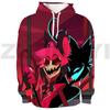Kawaii Cartoon Hazbin 3D Print Hoodie Hotel Sweatshirt Spring Fall Anime Hooded Pullover Harajujku Men Clothing Tracksuit Female