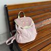 Travel Outdoor Drawstring Backpack Dopamine Color Hiking Shoulder Bag Fruit Nylon Backpack  Girls