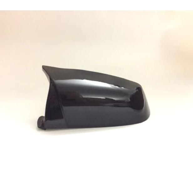 2 шт., сменная крышка из углеродного волокна для автомобиля, бычий рог, боковая крышка зеркала заднего вида, накладка в виде ракушки для BMW E60 E61 5 серии