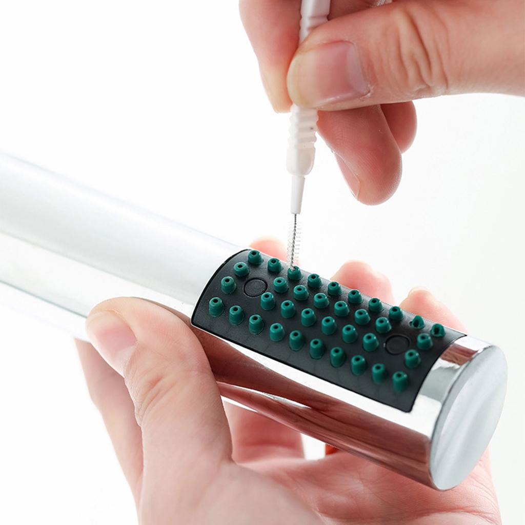 Многофункциональный набор для чистки душевой лейки Мягкая и прочная щетка для чистки душевой лейки для чистки маленьких отверстий Чистящие средства