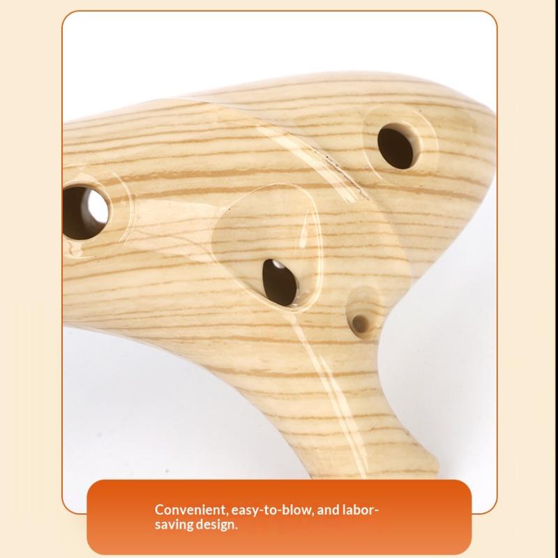 12-дырочная окарина Инструмент Окарины Альт До Тональность Профессиональный Резиновый Инструмент Окарина Для Любителя Музыки Начинающего