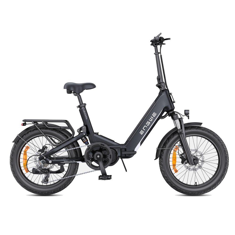 ENGWE L20 3.0 PRO Electric Bicycle Adult 250W Motor 48V15AH Battery 20" Fat Tires Electric Bike