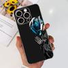 Чехол для iPhone 16 Pro Max Чехол для iPhone 16 Plus Крутой Мультяшный Дракон Космонавт Милый Кот Funda Мягкий Прозрачный Силиконовый Чехол