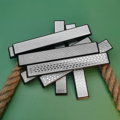 Алмазный точильный камень оселок Кухонный бар точилка для ножей Ножницы Бритва Оселок Полированный кожаный точильный камень 80-3000 грит