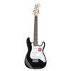 Squier by Fender Electric Guitar Mini Strat®, Laurel Fingerboard, Black, with Soft Case