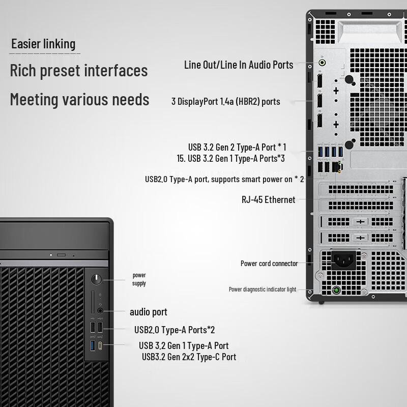 Dell OptiPlex Plus 7010MT Desktop PC (CN version)