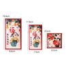 6pcs Blessing Children's Money Bag Traditional Good Luck Red Pocket  Kids Gift