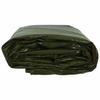 Plane 650g m² Olive Green 3 x 5 m Canvas with PVC Coating