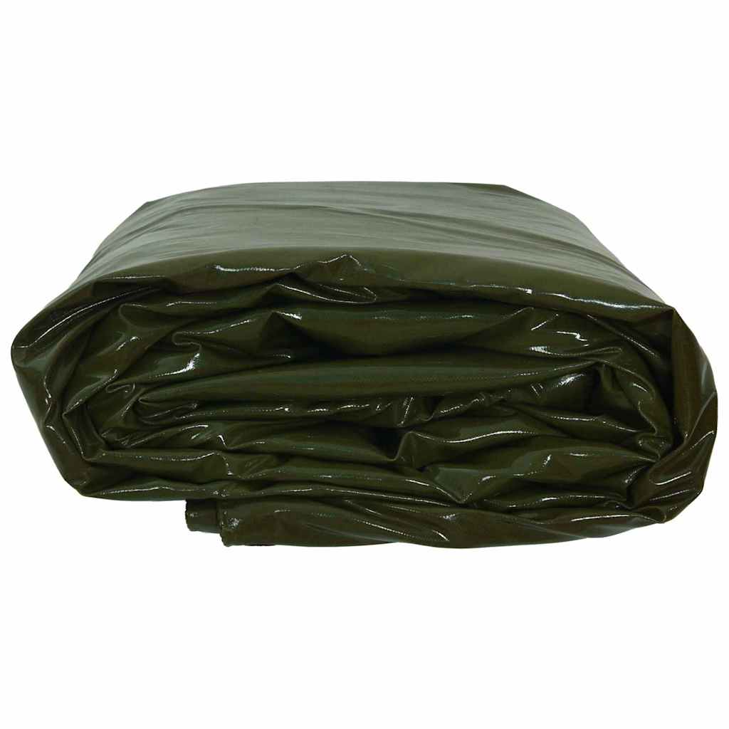 Plane 650g m² Olive Green 3 x 5 m Canvas with PVC Coating