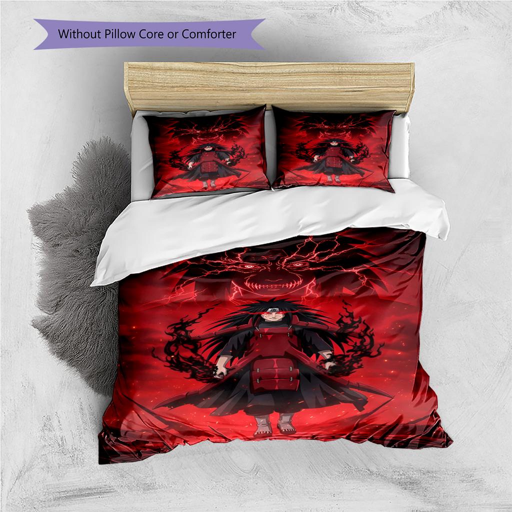 Мультяшный Узор Комплект Постельного Белья Одеяло Пододеяльник Наволочка Домашний Декор Подарок на День Рождения (1 пододеяльник + 2 наволочки, без наполнителя)