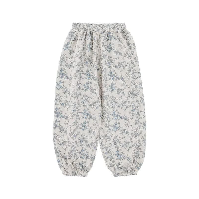 Girls' Summer Anti-Mosquito Tapered Casual Pants
