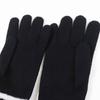 Pristine CHANEL gloves COCO Mark Bicolor Black White wool Women Used