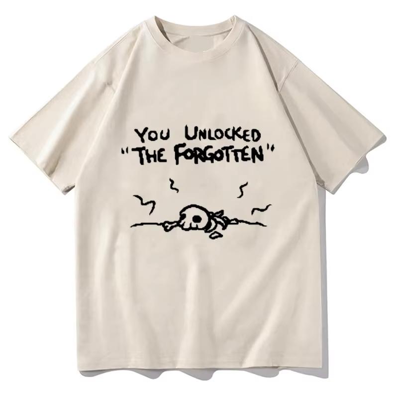 Binding Of Isaac Cotton T Shirt Women Hip Hop Tee Short Sleeve You Unilocked The Forgotten Tshirt Summer Oversized Tshirts Tops