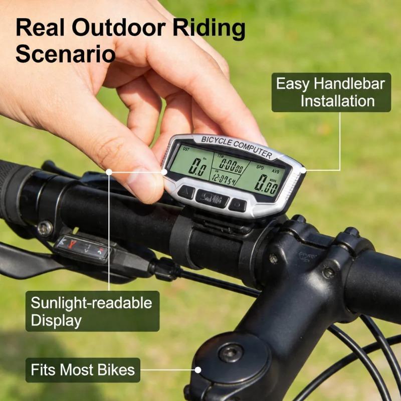 Bike Computer Wired Bicycle Odometer Speedometer Waterproof Stopwatch Cycling Accessories2