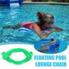 Water Recliner 3-in-1 Float-N-Fold Water Chair Non-Inflatable Foam Lounger Chair Adult Floating Pool Noodle for Pool Beach Lake Summer Party