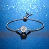 S925 Sterling Silver Full Sky Star D-Color Moissanite Bracelet Female Instagram Small Design 1 Carat Moissanite Diamond