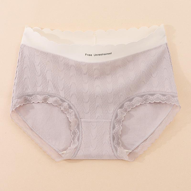 Women's Underwear Cotton High Quality Girls Briefs 5A Antibacterial Crotch Breathable Mid-high Waist Cotton Panties