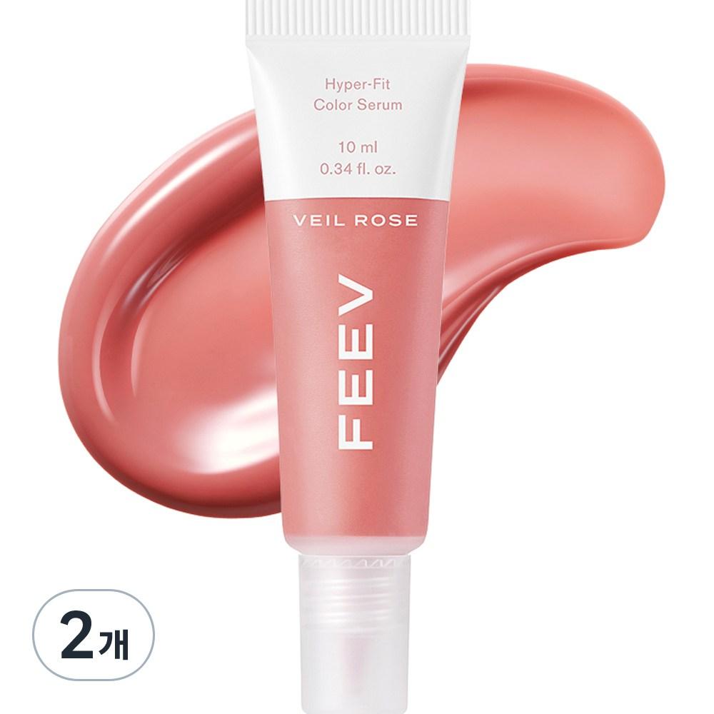 FIVE Hyper Fit Color Serum Mini Blusher 10ml, Bale Rose, 2 Pcs.