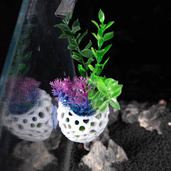 Убежище для креветок в виде купола Аквариум Пещера для разведения креветок Среда обитания для петушек Укрытия для аквариумов Аксессуары для маленьких рыбок Гуппи Укрытие Отдых