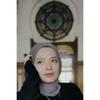 Crepe Hijab Gray