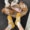 Leather Women's New Spring and Summer Flat-bottomed Women's Shoes Versatile Sports and Leisure Board Shoes