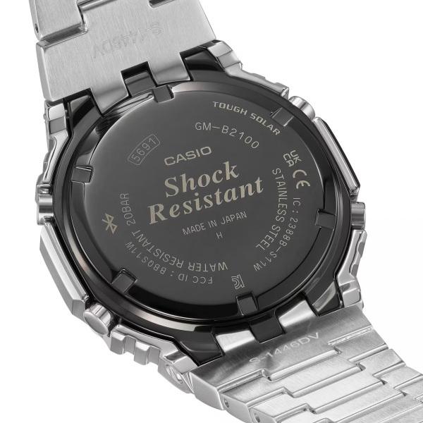 Casio Полностью металлические часы G-SHOCK серии 2100 с черным циферблатом GM-B2100D-1AJF Мужские