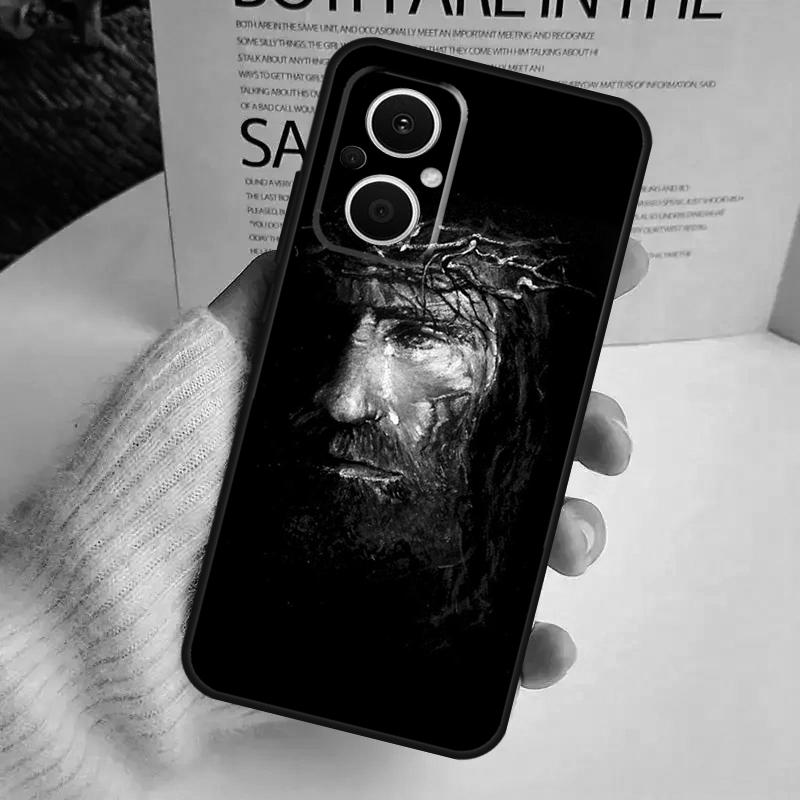 Jesus Phone Case For OPPO Reno 8T 14F 13 F 12 11 10 14 Pro 7 8 Lite OPPO Find X8 X6 X5 X9 Pro Cover