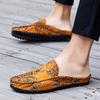 Плоская прогулочная обувь для дома и дома, нескользящая, мужская, домашняя, мужская, тапочки, дизайнерские, роскошные, Mascullino, высококачественные, модные, шлепанцы