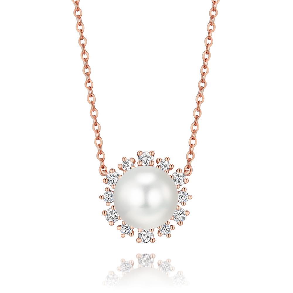 Roseedor Mila Akoya Pearl (8.5Mm) Necklace_240100210