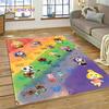 Cute Animal Crossing New Horizons Cartoon Carpet Rug for Bedroom Living Room Home Sofa Decoration,Kid Game Large Decor Floor Mat